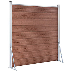 vidaXL Supports pour poteau de clôture 2 pcs - Acier galvanisé