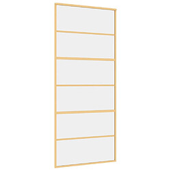 vidaXL 90x205 cm - Doré