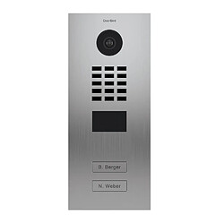 DOORBIRD D2102V V2 Portier vidéo IP - Lecteur RFID - Notification smartphone - Vision nocturne