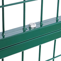 Bcelec HMGD-3 Portillon de jardin - 106x150 cm - Vert pas cher