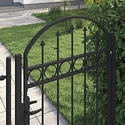 Avis vidaXL Portail de jardin avec dessus arqué