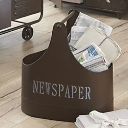 PARIS PRIX Porte-revues vintage métallique