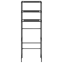 Helloshop26 Support de rangement WC - Noir