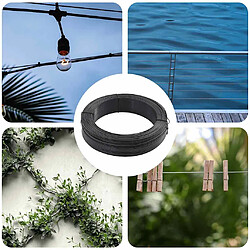 vidaXL Fil de liaison de clôture acier anthracite 250 m 1,4/2 mm