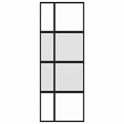 Avis vidaXL 76x205 cm - Noir