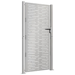 Avis VIDAXL Portail de jardin acier corten 105x180 cm