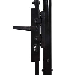 Acheter vidaXL Double portail 400x248 cm Noir