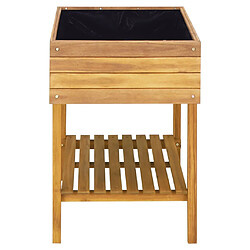 Acheter vidaXL Jardinière surélevée - Bois massif d'acacia