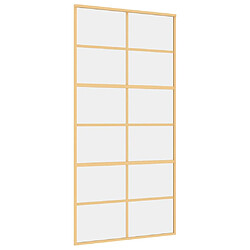 vidaXL 102,5x205 cm - Doré