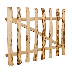 Avis vidaXL Portillon noisetier 100x60 cm