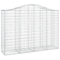 Avis vidaXL Paniers Gabion Arqués Fer galvanisé