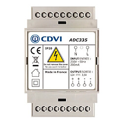 Avis C.D.V.I. CDVI ADC335