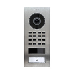 DoorBird D1101V FM Eau Salée Portier vidéo IP encastrable - Vision nocturne HD - Détecteur de mouvement 4D - WiFi intégré - Bluetooth pour accès