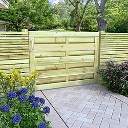 vidaXL Portillon 100x75 cm bois de pin