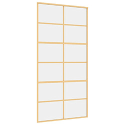 vidaXL 102,5x205 cm - Doré