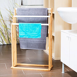 Avis Helloshop26 Porte-serviettes bambou - Naturel