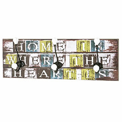 Paris prix Patère 3 crochets Home - Multicolore