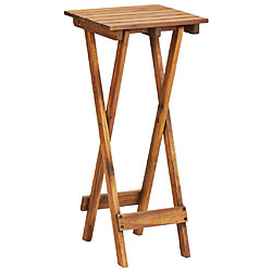 vidaXL Support pour plantes Bois d'acacia 30x30x67 cm