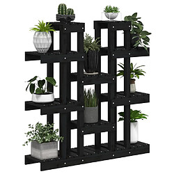 Acheter vidaXL Support à plantes - Noir