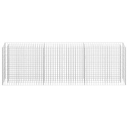 Acheter vidaXL Lit surélevé à gabion 270x30x90 cm