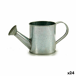 Ibergarden Cache-pot Arrosoir Argenté - Zinc 24,5 x 11 x 11 cm (24 Unités)