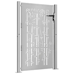 Avis vidaXL Portail jardin 105x155 cm - Acier corten