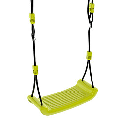 IDMARKET Balançoire Portique 3 Agrès pas cher