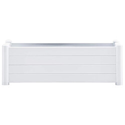 Avis vidaXL Blanc 100x43x35