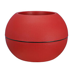 RIVIERA - pot de fleurs Boule - D40 - rouge