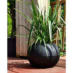Riviera Pot Rond Ballon Noir Ø 50 cm