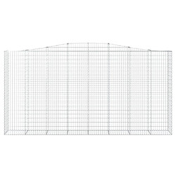 Avis vidaXL Panier de gabions - Argenté