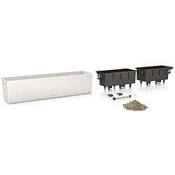 Lechuza Jardinière Balconera Color 80 - Blanc