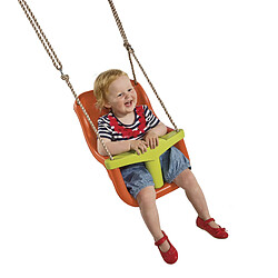 AXI Siège balançoire bébé Orange/Vert