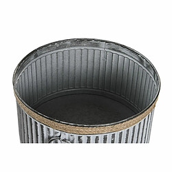 DKD Home Decor Pots de Fleurs Marron/Gris