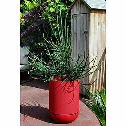Riviera Pot Granite Ø 40 cm Rouge