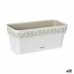 Jardinière Stefanplast Gaia Blanc