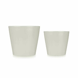 Ibergarden Set de Pots Gris Argile