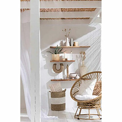 Paris Prix Cache-pot déco ciment Forêt 21 cm beige