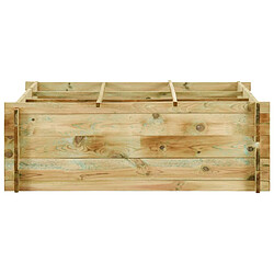 vidaXL Jardinière pour Légumes en Pin