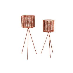 Present Time Cache-pots Mesh - Marron