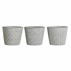 Cache-pot DKD Home Decor Gris - Ciment