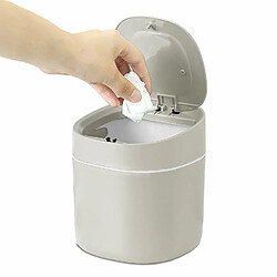 Vendos85 Poubelle de table - 4L - Gris