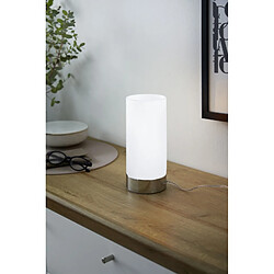 Eglo Lampe à poser Damasco Blanc Argent