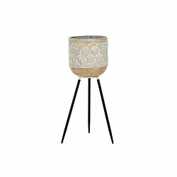 DKD Home Decor Cache-pot Métal Bicolore