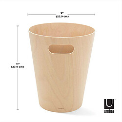 Avis Umbra Corbeille en Bois 7,5 L