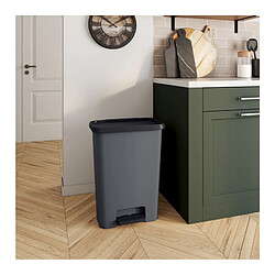 But Poubelle COMPATTA 50L - Gris anthracite