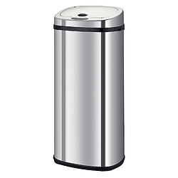 Poubelle automatique 42l inox - BAT-42LS02A SS - KITCHEN MOVE