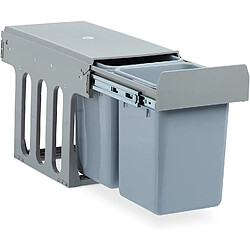 Relaxdays 10027285 Poubelle de cuisine 8L