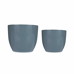 Ibergarden Set de Pots 2 Pièces - Anthracite