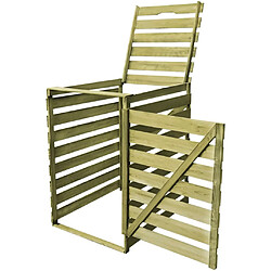 VidaXL Abri Poubelle - 240L